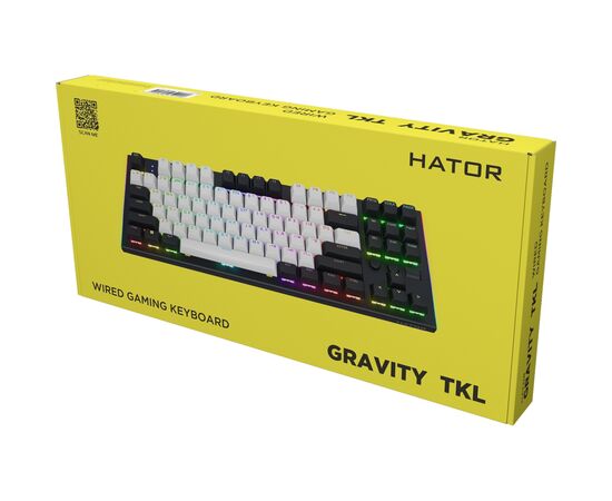 Клавиатура Hator Gravity TKL Orange USB Black (HTK560UA), изображение 10 Клавиатура Hator Gravity TKL Orange USB Black (HTK560UA), изображение 10