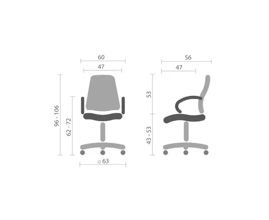 Офисное кресло Аклас Арнис Memory Foam TILT Черный (OS-3000 Black LVB-308 Black) (00143989), изображение 12 Офисное кресло Аклас Арнис Memory Foam TILT Черный (OS-3000 Black LVB-308 Black) (00143989), изображение 12