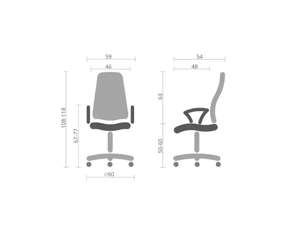 Офисное кресло Аклас Ультра TILT SP-6410-9 Черный (Черный) (00142867), изображение 12 Офисное кресло Аклас Ультра TILT SP-6410-9 Черный (Черный) (00142867), изображение 12