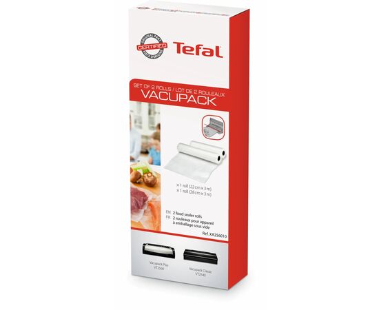 Пленка для вакуумирования Tefal XA256010, изображение 4 Пленка для вакуумирования Tefal XA256010, изображение 4