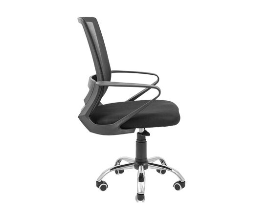 Офісне крісло Richman Робін Хром Піастра Сітка чорна (KR0003864), зображення 3