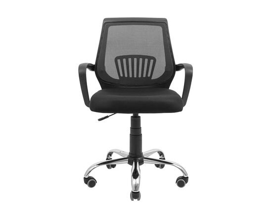Офісне крісло Richman Стар Хром Піастра Сітка чорна + сіра (сидіння) (R00000044930), зображення 2 Офісне крісло Richman Стар Хром Піастра Сітка чорна + сіра (сидіння) (R00000044930), зображення 2
