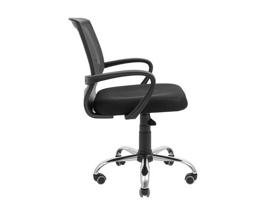 Офісне крісло Richman Стар Хром Піастра Сітка чорна + сіра (сидіння) (R00000044930), зображення 3 Офісне крісло Richman Стар Хром Піастра Сітка чорна + сіра (сидіння) (R00000044930), зображення 3