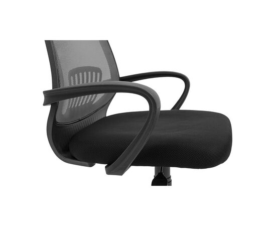 Офісне крісло Richman Стар Хром Піастра Сітка чорна + сіра (сидіння) (R00000044930), зображення 5 Офісне крісло Richman Стар Хром Піастра Сітка чорна + сіра (сидіння) (R00000044930), зображення 5