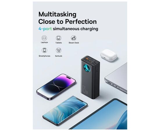 Батарея универсальная Baseus Amblight 26800mAh 65W OE, black (P10022402113-00), изображение 12 Батарея универсальная Baseus Amblight 26800mAh 65W OE, black (P10022402113-00), изображение 12