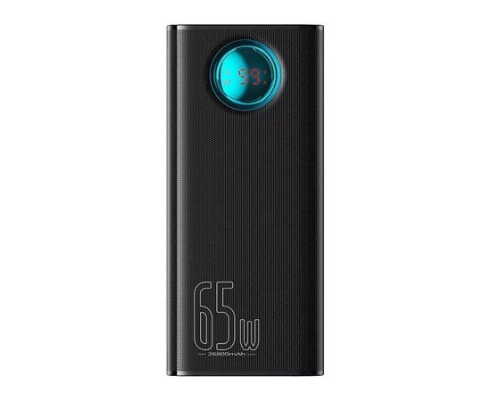 Батарея универсальная Baseus Amblight 26800mAh 65W OE, black (P10022402113-00), изображение 2 Батарея универсальная Baseus Amblight 26800mAh 65W OE, black (P10022402113-00), изображение 2