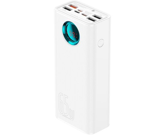 Батарея универсальная Baseus Amblight 26800mAh 65W OE, white (P10022402223-00), изображение 4 Батарея универсальная Baseus Amblight 26800mAh 65W OE, white (P10022402223-00), изображение 4