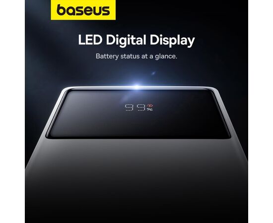 Батарея универсальная Baseus Star-Lord 20000mAh 30W OE, white (P10022904213-00), изображение 7