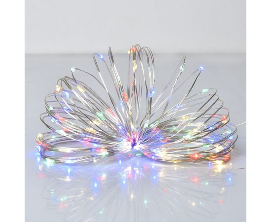 Гірлянда YES! Fun Нитка на мідному дроті 50 LED Різнокольорова 5 м Статична USB (975039)