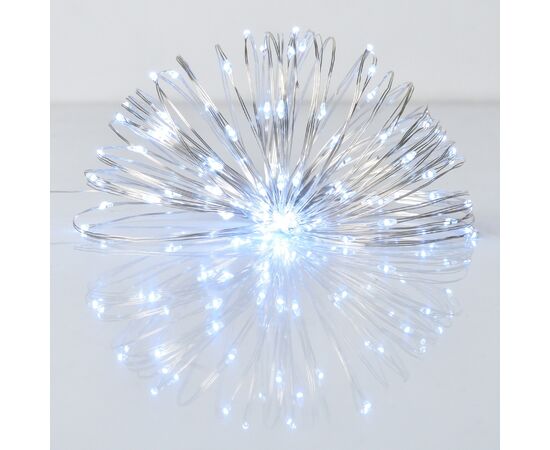 Гирлянда YES! Fun Нить на медной проволоке 50 LED Холодно-белая 5 м Статическая USB (975038)