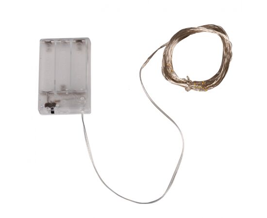 Гірлянда YES! Fun Пучок на мідному дроті 50 LED Тепло-біла 1 м Статична На батарейках (975013), зображення 2 Гірлянда YES! Fun Пучок на мідному дроті 50 LED Тепло-біла 1 м Статична На батарейках (975013), зображення 2