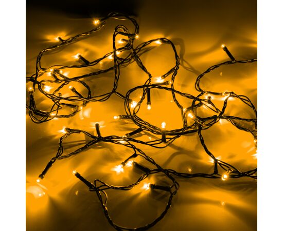 Гирлянда YES! Fun Нить 70 LED Тепло-белая 4.9 м 8 режимов Мерцание (974835), изображение 4 Гирлянда YES! Fun Нить 70 LED Тепло-белая 4.9 м 8 режимов Мерцание (974835), изображение 4