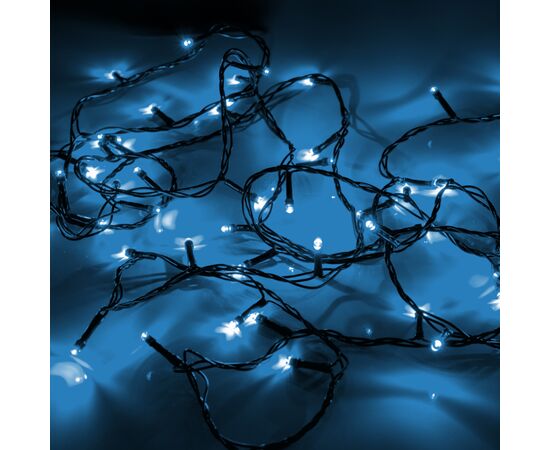 Гирлянда YES! Fun Нить 70 LED Холодно-белая 4.9 м 8 режимов Мерцание (974836), изображение 3 Гирлянда YES! Fun Нить 70 LED Холодно-белая 4.9 м 8 режимов Мерцание (974836), изображение 3