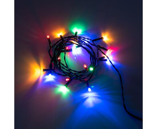 Гирлянда YES! Fun Уличная 41 LED Разноцветная 2.8 м Статичная Таймер На батарейках (975060), изображение 3 Гирлянда YES! Fun Уличная 41 LED Разноцветная 2.8 м Статичная Таймер На батарейках (975060), изображение 3