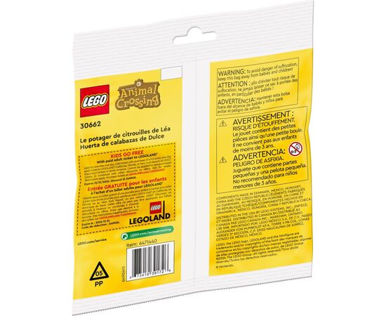 Конструктор LEGO Animal Crossing Гарбузовий сад Maple (30662), зображення 3 Конструктор LEGO Animal Crossing Гарбузовий сад Maple (30662), зображення 3