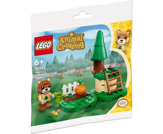Конструктор LEGO Animal Crossing Гарбузовий сад Maple (30662)