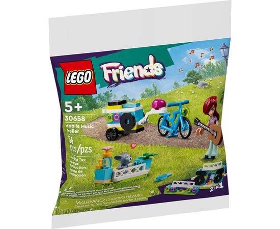 Конструктор LEGO Friends Музыкальный прицеп на колесах (30658)