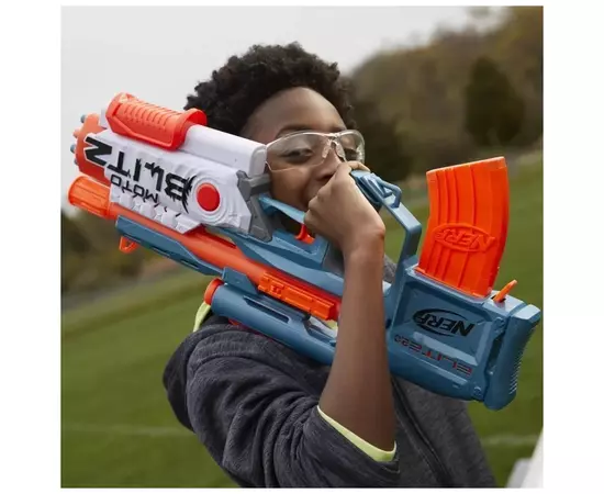 Игрушечное оружие Hasbro Бластер Nerf MotoBlitz Нерф Элит 2.0 (F5872), изображение 9 Игрушечное оружие Hasbro Бластер Nerf MotoBlitz Нерф Элит 2.0 (F5872), изображение 9