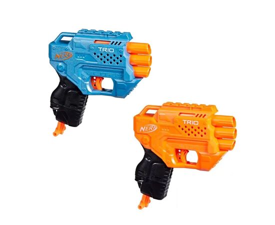 Игрушечное оружие Hasbro Набор из 2-х бластеров Элит Трио (F6786)
