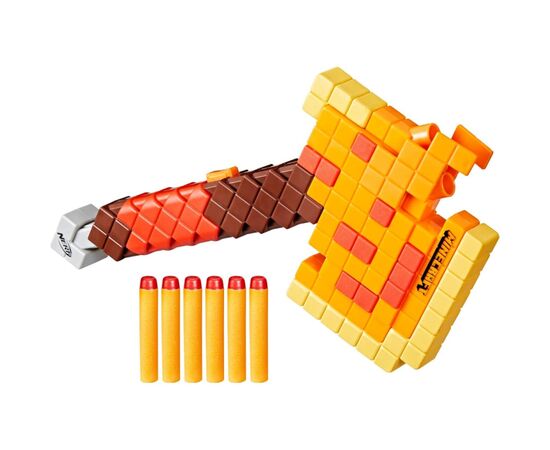 Іграшкова зброя Hasbro Бластер-сокира NERF Minecraft Firebrand (F8953)