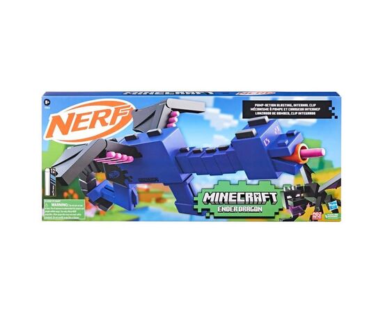Игрушечное оружие Hasbro Бластер NERF Minecraft Ender dragon (F7912), изображение 2 Игрушечное оружие Hasbro Бластер NERF Minecraft Ender dragon (F7912), изображение 2
