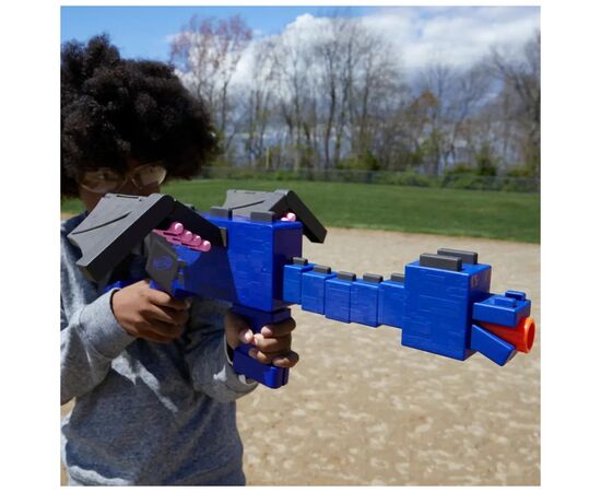 Игрушечное оружие Hasbro Бластер NERF Minecraft Ender dragon (F7912), изображение 6 Игрушечное оружие Hasbro Бластер NERF Minecraft Ender dragon (F7912), изображение 6