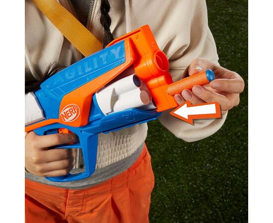 Игрушечное оружие Hasbro Бластер Nerf N Series Agility (F8629), изображение 9 Игрушечное оружие Hasbro Бластер Nerf N Series Agility (F8629), изображение 9