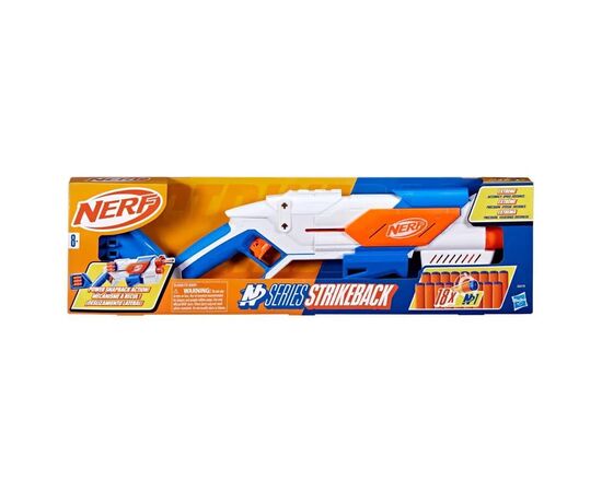 Игрушечное оружие Hasbro Бластер Страйкбек Nerf N Series (G0218), изображение 2 Игрушечное оружие Hasbro Бластер Страйкбек Nerf N Series (G0218), изображение 2