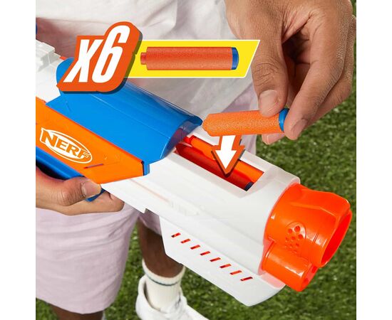 Игрушечное оружие Hasbro Бластер Страйкбек Nerf N Series (G0218), изображение 5 Игрушечное оружие Hasbro Бластер Страйкбек Nerf N Series (G0218), изображение 5