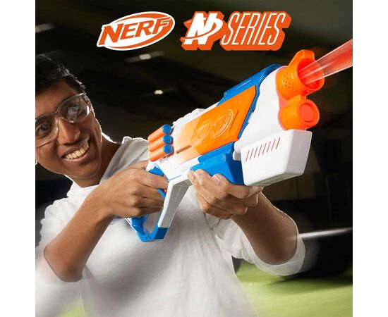 Игрушечное оружие Hasbro Бластер Страйкбек Nerf N Series (G0218), изображение 8 Игрушечное оружие Hasbro Бластер Страйкбек Nerf N Series (G0218), изображение 8