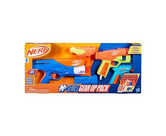 Игрушечное оружие Hasbro Набор бластеров Nerf N Series Gear Up Pack (F8633), изображение 4 Игрушечное оружие Hasbro Набор бластеров Nerf N Series Gear Up Pack (F8633), изображение 4