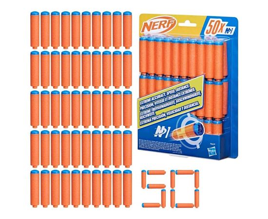 Игрушечное оружие Hasbro Набор дартсов Nerf N Series 50 штук (F8639), изображение 2 Игрушечное оружие Hasbro Набор дартсов Nerf N Series 50 штук (F8639), изображение 2