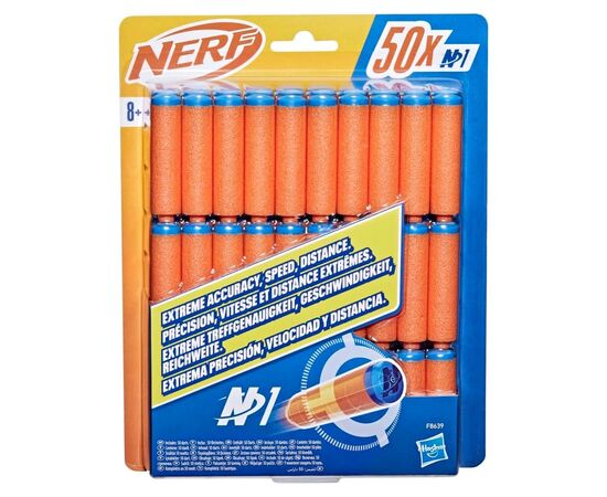 Игрушечное оружие Hasbro Набор дартсов Nerf N Series 50 штук (F8639), изображение 3 Игрушечное оружие Hasbro Набор дартсов Nerf N Series 50 штук (F8639), изображение 3