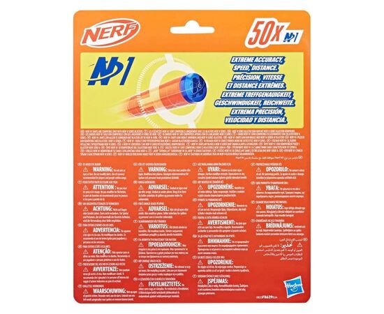 Игрушечное оружие Hasbro Набор дартсов Nerf N Series 50 штук (F8639), изображение 4 Игрушечное оружие Hasbro Набор дартсов Nerf N Series 50 штук (F8639), изображение 4