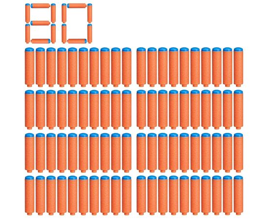 Игрушечное оружие Hasbro Набор из 80 стрел для бластеров серии Nerf N Series (F8638)