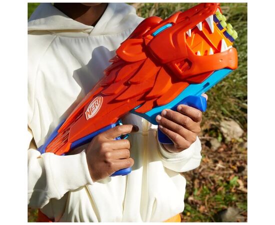 Игрушечное оружие Hasbro Бластер Nerf LionFury (F8646), изображение 4 Игрушечное оружие Hasbro Бластер Nerf LionFury (F8646), изображение 4