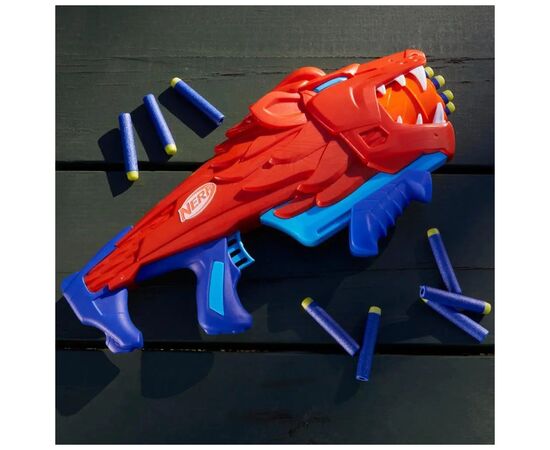Игрушечное оружие Hasbro Бластер Nerf LionFury (F8646), изображение 5 Игрушечное оружие Hasbro Бластер Nerf LionFury (F8646), изображение 5