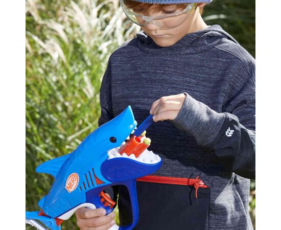Игрушечное оружие Hasbro Бластер Nerf SharkFire (F8645), изображение 4 Игрушечное оружие Hasbro Бластер Nerf SharkFire (F8645), изображение 4