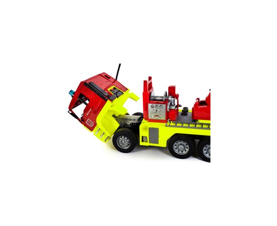 Спецтехніка Bruder Пожежна автодрабина Man TGA зі світло-звуковим модулем та червоний шолом (01760), зображення 4 Спецтехніка Bruder Пожежна автодрабина Man TGA зі світло-звуковим модулем та червоний шолом (01760), зображення 4