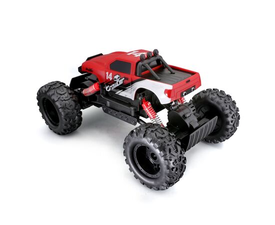 Радіокерована іграшка Maisto Rock Crawler 2.4 ГГц (аккум. 6.4v + 3хААА), червоний (82746 red), зображення 2 Радіокерована іграшка Maisto Rock Crawler 2.4 ГГц (аккум. 6.4v + 3хААА), червоний (82746 red), зображення 2