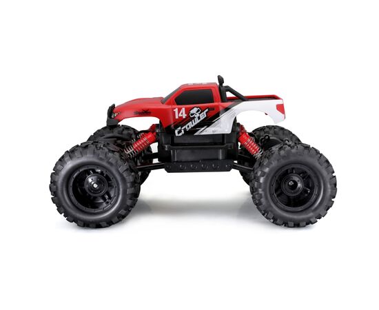 Радіокерована іграшка Maisto Rock Crawler 2.4 ГГц (аккум. 6.4v + 3хААА), червоний (82746 red), зображення 3 Радіокерована іграшка Maisto Rock Crawler 2.4 ГГц (аккум. 6.4v + 3хААА), червоний (82746 red), зображення 3