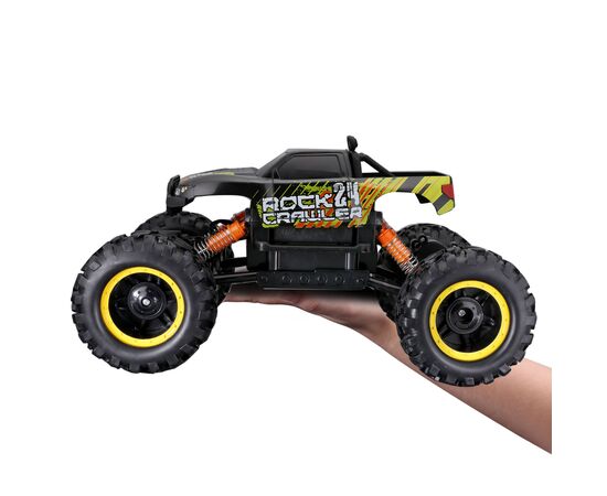 Радіокерована іграшка Maisto Rock Crawler 2.4 ГГц (аккум. 6.4v + 3хААА), чорний (82746 black), зображення 7 Радіокерована іграшка Maisto Rock Crawler 2.4 ГГц (аккум. 6.4v + 3хААА), чорний (82746 black), зображення 7