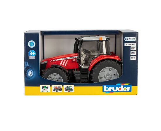 Спецтехника Bruder Трактор Massey Ferguson 7624 (03046), изображение 9 Спецтехника Bruder Трактор Massey Ferguson 7624 (03046), изображение 9