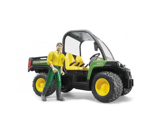 Спецтехника Bruder Автомобиль John Deere Gator XUV 855D с фигуркой (02490), изображение 3 Спецтехника Bruder Автомобиль John Deere Gator XUV 855D с фигуркой (02490), изображение 3