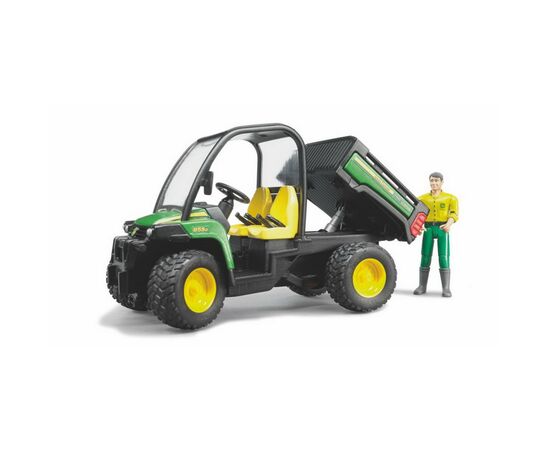 Спецтехника Bruder Автомобиль John Deere Gator XUV 855D с фигуркой (02490), изображение 6 Спецтехника Bruder Автомобиль John Deere Gator XUV 855D с фигуркой (02490), изображение 6