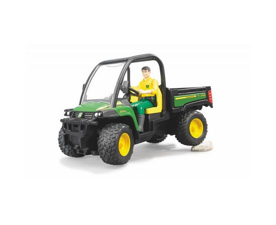 Спецтехника Bruder Автомобиль John Deere Gator XUV 855D с фигуркой (02490), изображение 9 Спецтехника Bruder Автомобиль John Deere Gator XUV 855D с фигуркой (02490), изображение 9