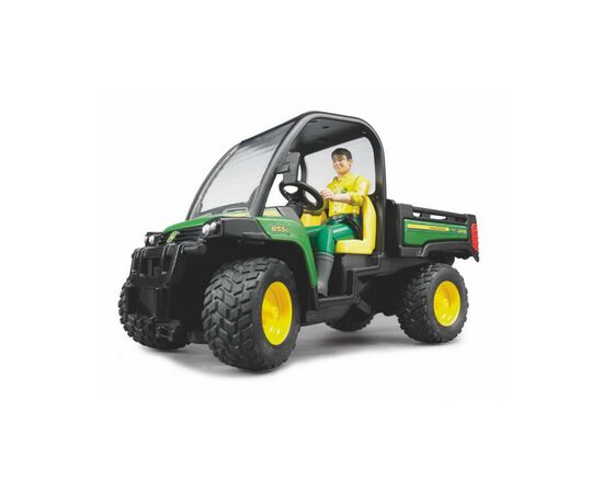 Спецтехника Bruder Автомобиль John Deere Gator XUV 855D с фигуркой (02490)