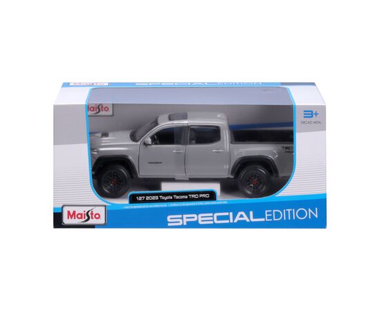 Машина Maisto Toyota Tacoma TRD TRO (2023) сіра, 1:24 (32910 grey), зображення 6 Машина Maisto Toyota Tacoma TRD TRO (2023) сіра, 1:24 (32910 grey), зображення 6