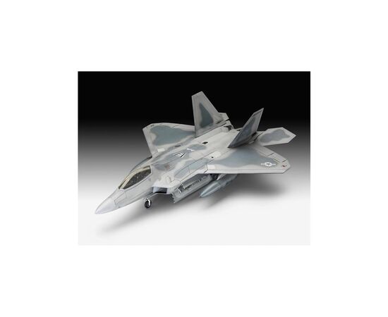 Сборная модель Revell Самолет Lockheed Martin F-22A Raptor уровень 4 масштаб 1:72 (RVL-63858), изображение 10 Сборная модель Revell Самолет Lockheed Martin F-22A Raptor уровень 4 масштаб 1:72 (RVL-63858), изображение 10