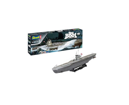 Збірна модель Revell Підводний човен U96 (Das Boot) рівень 3 масштаб 1:144 (RVL-05675)